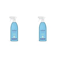 Method Bathroom Cleaner, Removes Mold + Mildew Stains, Eucalyptus Mint, 28 Fl Oz (Pack of 2)