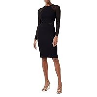 French Connection Womens Viven Jersey Knee Length Mini Dress