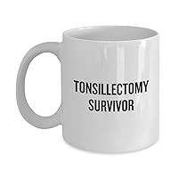 Tonsils Removal Mug Tonsils Surgery Gift Tonsillectomy Present Tonsillectomy Survivor