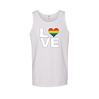 Love Pride Tank Tops LGTBQ Gay Pride Novelty Tanktop