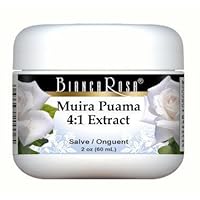 Extra Strength Muira Puama (Potency Wood) 4:1 Extract - Salve Ointment (2 oz, ZIN: 514233) - 3 Pack