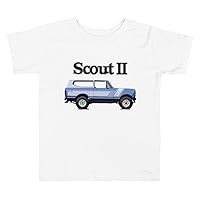 1974 International Scout II Vintage Truck Toddler Short Sleeve Tee