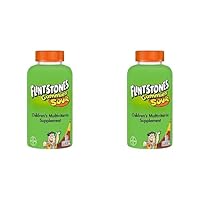 Flintstones Sour Gummies Kids Vitamins, Gummy Multivitamin for Kids with Vitamins A, B6, B12, C, D & more, 180ct (Pack of 2)