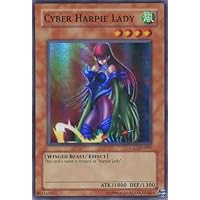 Yu-Gi-Oh! - Cyber Harpie Lady (DLG1-EN097) - Dark Legends - Unlimited Edition - Super Rare