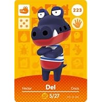 Del - Nintendo Animal Crossing Happy Home Designer Amiibo Card - 223