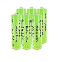 Rechargeable Batteries Aa Rechargeable Battery 3800Mah 1.5V New Alkaline. 1.5V 6Pcs