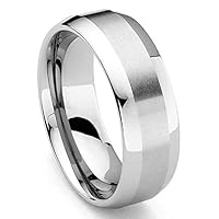 Tungsten Wedding Band Ring Size 5-15.5
