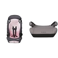 Cosco Finale DX 2-in-1 Booster and Topside Backless Booster Car Seats, 65 and 100 lbs