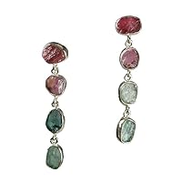 Pink Tourmaline Dangle Earring Gemstone 925 Sterling Silver Handmade Jewelry Elegant Jewelry for Every Occasion
