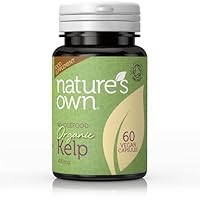 Nature's Own Organic Kelp 400mg (60 Capsules) by Natures Own