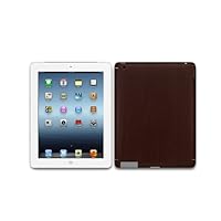 Skinomi SK10617 Protective Skin for iPad 3rd Generation Skin Seal with Protective Film, Dark Wood