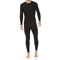 Long Johns Thermal Underwear for Men Fleece Lined Base Layer Set for Cold Weather
