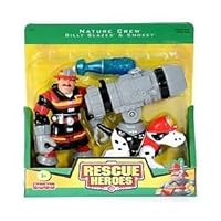 Fisher-Price Rescue Heroes Nature Crew - Billy Blazes & Smokey