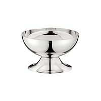 Stainless Steel Goblet Cup Ice Cream Dessert Salad Bowl Fruit Plate Dish Stainless Steel Goblet Cup