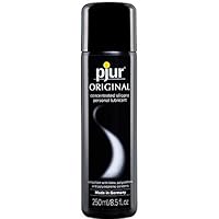 pjur Original Silicone Based Lubricant, Premium Lube for Men, Women & Couples, Odorless, 250ml / 8.5 fl.oz