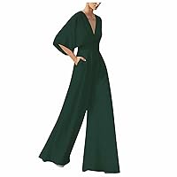 Women's 's Formal Dresses Banquet Dress Jumpsuit Sexy Hanging Neck Trousers Dresses for Special Occasions, S-2XL