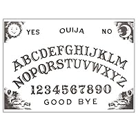 Ouija Board Halloween Temporary Tattoo and FREE de shine gel - Looks real