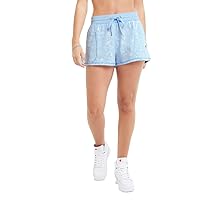 Champion Women's Plus Size Shorts French Terry Shorts, Comfortable Plus Size Gym Shorts for Women