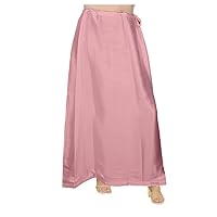 Women's Satin Petticoat Saree Satin Underskirt Sari Satin Silk Petticoat Underwear For Women