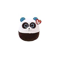 TY Toys Teeny Squish a Boo Panda Bamboo - 8 CM, Multicolor (2009166)