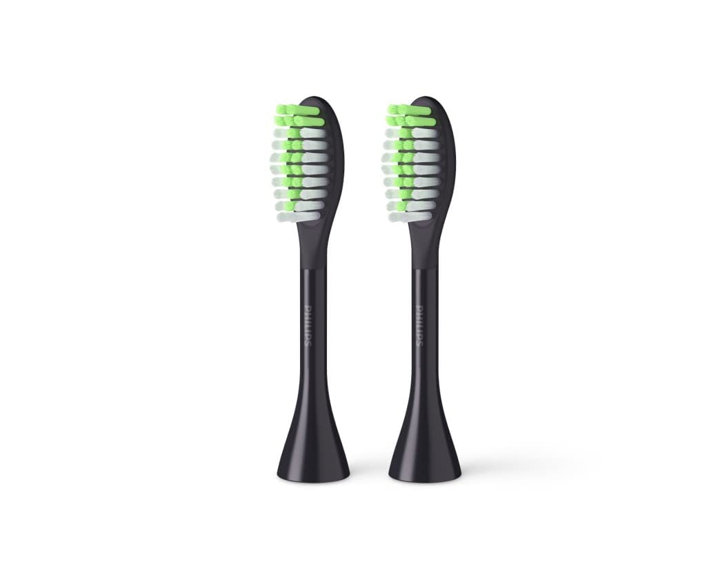 Philips One by Sonicare, 2 Brush Heads, Shadow Black, BH1022/06