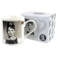 Leonardo Fine China Famous Icon Celebrity Mug Cup By Gift Boxed Idol Pop Audrey Hepburn