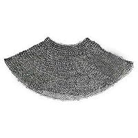 8 mm Aventail Flat Riveted Flat Solid Ring Chain Mail Camail ABS