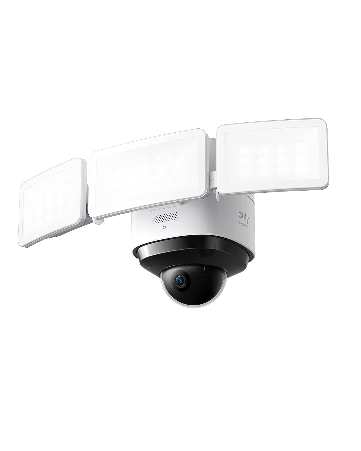 eufy Security S330 Floodlight Security Camera 2 Pro, 360-Degree Pan & Tilt Coverage, 2K Full HD, 3,000 Lumens, Weatherproof, AI Subject Lock and Tracking, No Monthly Fee, Hardwired, Motion Only Alert