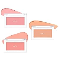 BBIA Ready To Wear Downy Cheek Cream Blush 3 Color (#01~03) BUNDLE SET - Blendable and Lightweight Cheek Makeup, Highly Pigmented with Long Wearing Formula