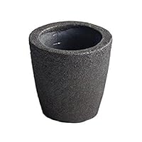 #1-1 Kg Foundry Clay Graphite Crucible Furnace Torch Melting Casting Refining Gold Silver Copper Brass Aluminum
