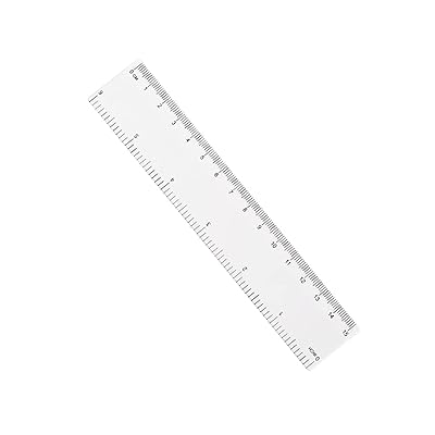 Mua 6 Pcs Clear Ruler ,6 inch Ruler, Plastic Ruler, Drafting Tools