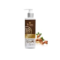Coconut oil lotion mixed with argan oil