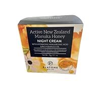Platone Skin Lab Active New Zealand Manuka Honey Night Cream 2.5 oz