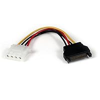 STARTECH.COM 6IN SATA to LP4 Power Cable Adapter FM