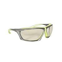 Impact Resistant Anti-Fog Safety Glasses with TPR Cushion, 1 Pair, Indoor/Outdoor Lenses