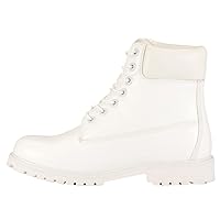 Lugz Men's Convoy Fashion Boot, White, 11 W US