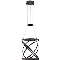 Eurofase Avita - 18W 1 Led Small Round Pendant - 12.25 Inches Wide by 14.25 Inches High