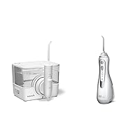 Waterpik ION Professional Cordless Water Flosser Teeth Cleaner Rechargeable & Cordless Advanced Water Flosser for Teeth, Gums, Braces, Dental Care with Travel Bag
