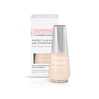 Barielle Protect Plus Color Nail Strengthener, Beige, 0.5 Ounce