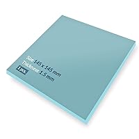 ARCTIC TP-2 (APT2560): Economic Thermal Pad, 145 x 145 x 1.5 mm (1 Piece) - Thermal pad, Excellent Heat Conduction, Low Hardness, Ideal Gap Filler, Easy Installation, Safe handling - Blue