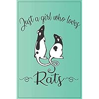 Rat Journal - Rat Notebook: with MORE RATS INSIDE! This 6x9 cute rat diary /adorable rat composition notebook has 121 lined pages for a fancy rat mom to write