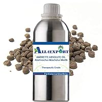 Pure AMBRETTE Absolute Oil (Abelmoschus Maschatus Medik) Premium and Natural Quality Oil (A4E_ABS_0002, 100 ML)