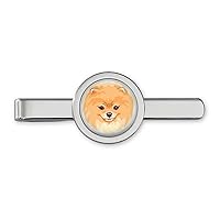 Pomeranian Tie Clip Pomeranians Tie Bar