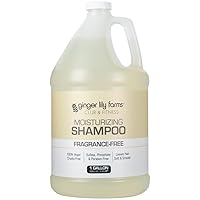 Club & Fitness Moisturizing Shampoo for All Hair Types, 100% Vegan & Cruelty-Free, Fragrance Free, 1 Gallon (128 fl oz) Refill