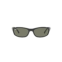 Ray-Ban Man Sunglasses Havana Frame, Dark Brown Lenses, 57MM