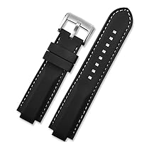 Silicon Watchband For Tudor PELAGOS Series 25500TN 25600TN Black Waterproof Rubber 22mm Dedicated Lug Watch Belt