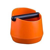 CHUNCIN - Coffee Knock Box, Residue Espresso Grind Bucket in ABS with Removable Bar, Ditachable Kitchen Coffee Accessories,Black (Color : Orange)