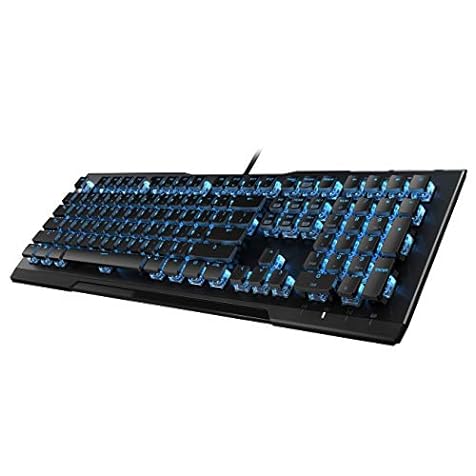 ROCCAT Vulcan 80 - Mechanical Gaming Keyboard, Titan Switches, Durable Design, Anodized Black Aluminum Back Plate
