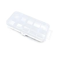 Price per 1 Pieces Arts Crafts Storage Clear Beads Tackle Box Organizers Small Parts Jewelry Findings Cases BOX009
