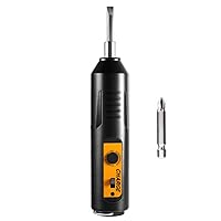 Electric Screwdriver High Precise Electric Screwdriver Set Multifunctional Screw Driver USB Charging Electronic Repairing Tool Set for Mobilephones Computers Home Appliances.